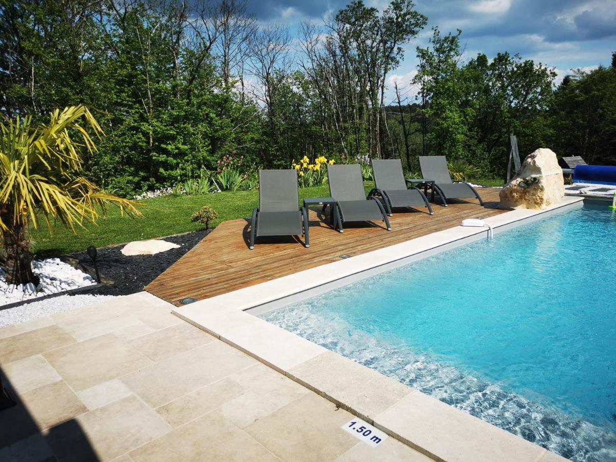 "Notre Bastide" Maison Et Table D'Hotes Traditionnelle Et Vegetarienne, Piscine, Jacuzzi, Clim, , A 5 Mn De Sarlat Marcillac-Saint-Quentin Экстерьер фото
